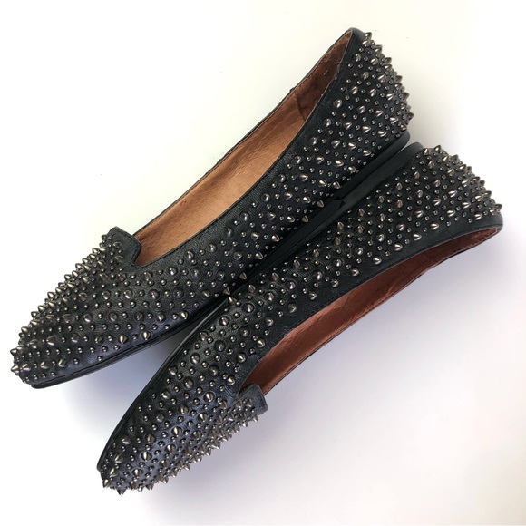 ** SOLD ** Jeffrey Campbell Martini Studded Loafers - Picture 4 of 15